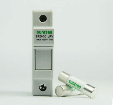 ฟิวส์ดีซีสำหรับโซล่าเซลล์ (DC Fuse for Solar Cell System) พิกัด 30A/1000V