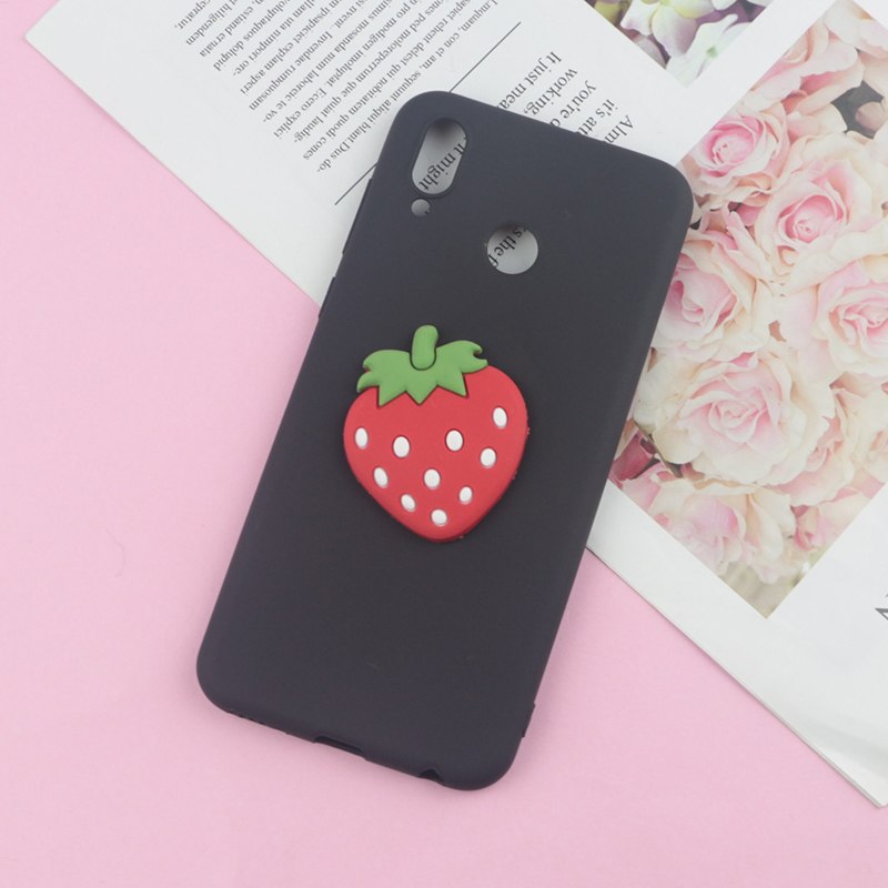 Case Huawei Y9 2019 / Pre-orde * เคส TPU ผลไม้ที่น่ารัก สตรอเบอร์รี่ กระบองเพชร แตงโม *