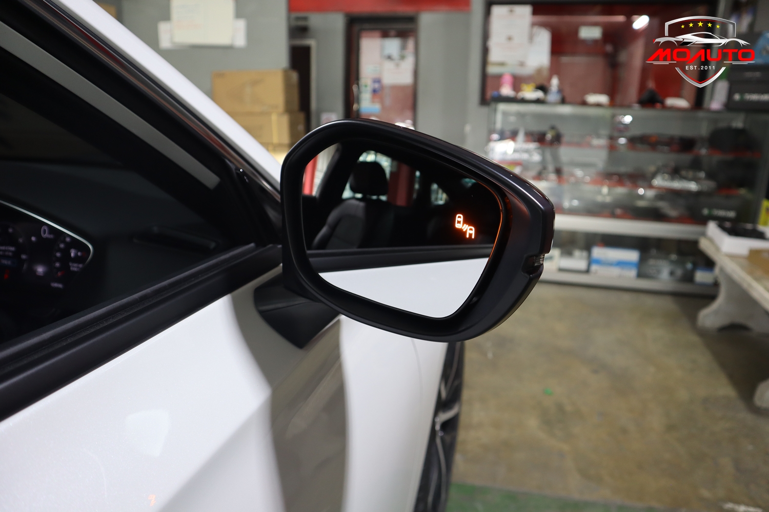 ชุดกระจกช่วยเตือนมุมอับสายตา V1 ( BSD ) CIVIC FE / FE e:HEV