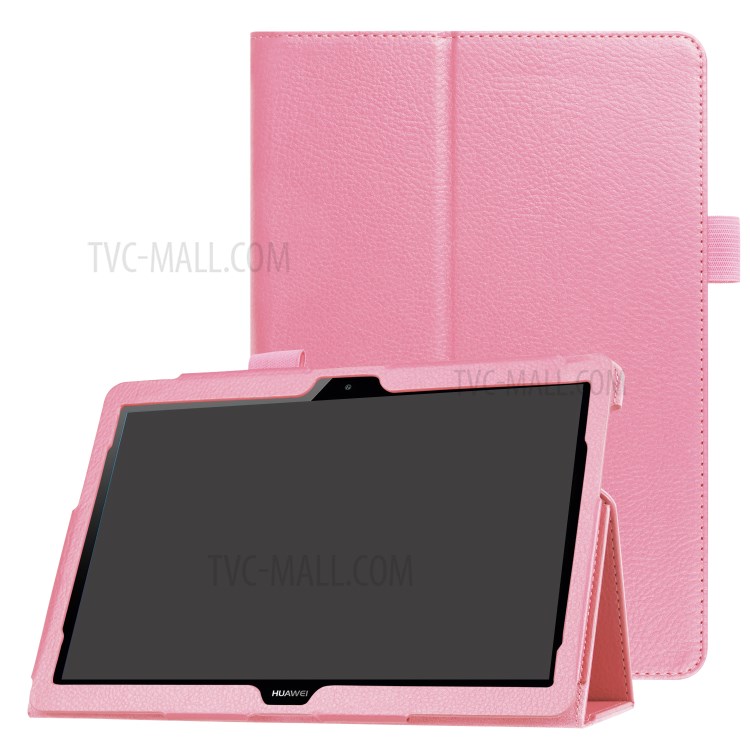 Case Huawei MediaPad T3 10 / Pre-order * เคสหนัง PU ผิวลิ้นจี่ *