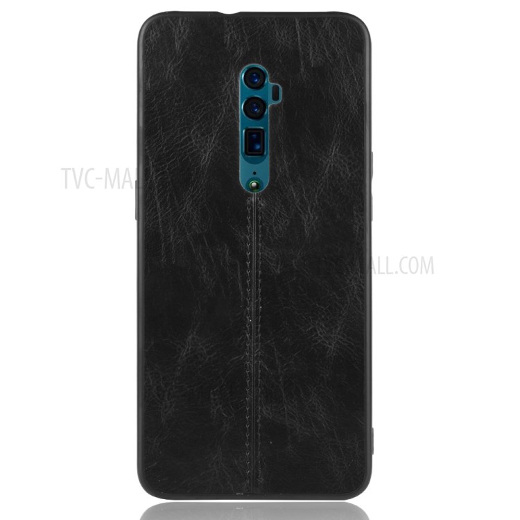 Case OPPO Reno 10x Zoom / พรีออเดอร์ * เคสดีไซน์ลายเส้นเย็บสองชั้นอันเป็นเอกลักษณ์ วัสดุไฮบริด: PC back + โครง TPU เคลือบด้วยหนัง PU *