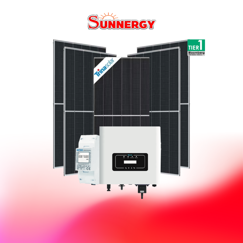 ชุดโซลาร์เซลล์ระบบออนกริด TMDA ขนาด 3KW 1PH