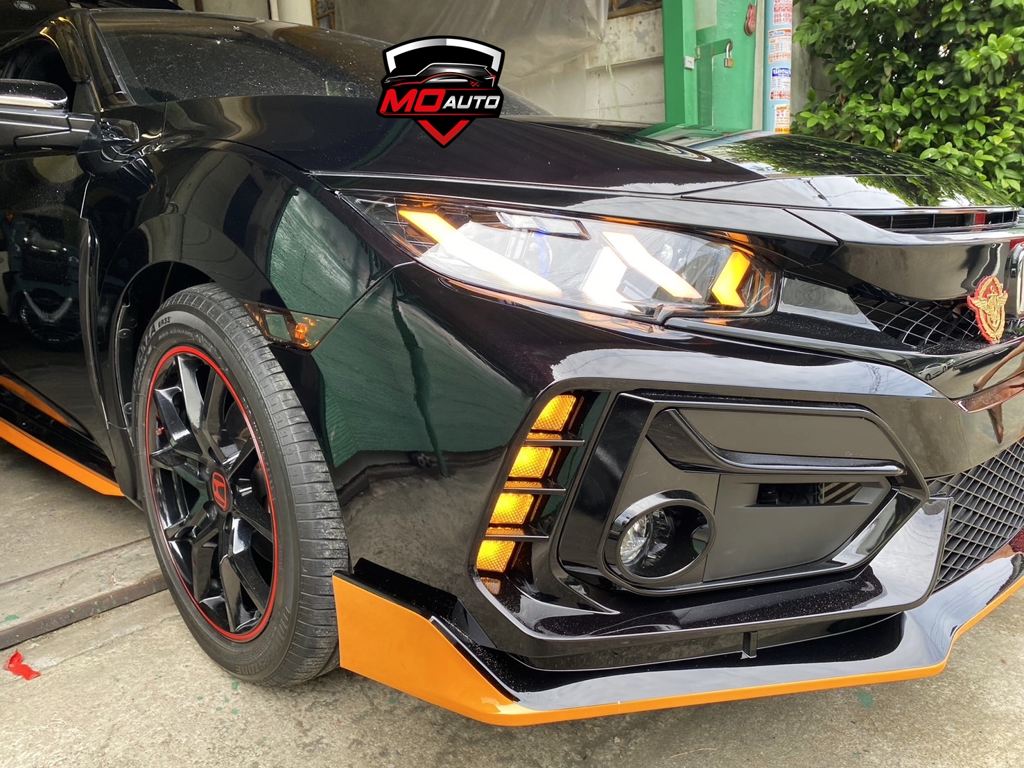 ชุดแต่ง TYPE-R สำหรับ CIVIC FC 2016-2021 (แบบเปลี่ยนกันชน)