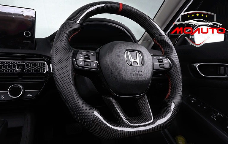 พวงมาลัยคาร์บอนแท้ CIVIC FE 2021-2022