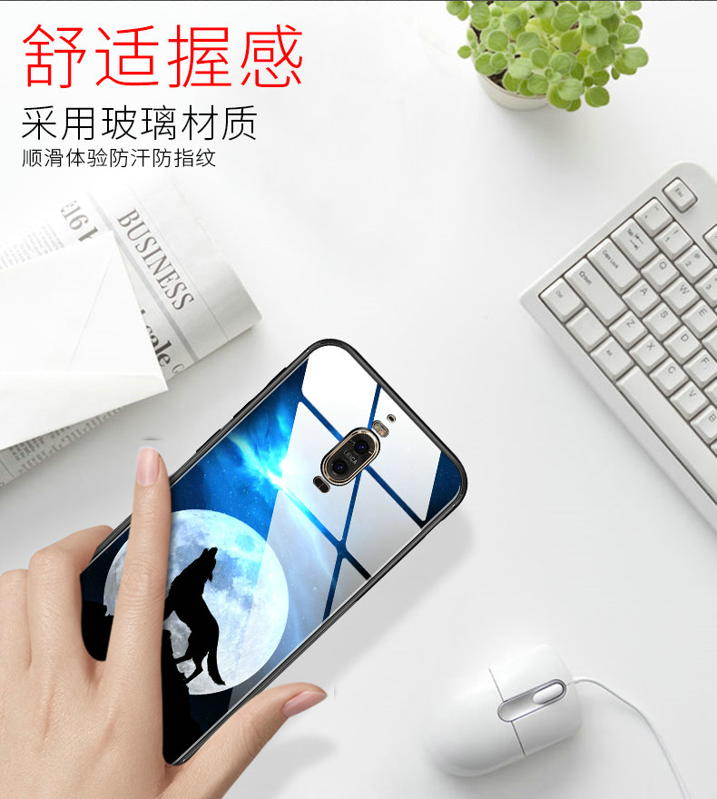 Case Huawei Mate 9 Pro / Pre-order * MOBFONE หรูเคสกระจกSoft TPUกรอบน่ารักลวดลาย *