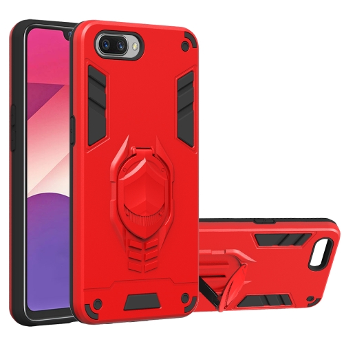 Case OPPO A3S # Pre-order * 2 in 1 Armor Knight Series เคสพีซี + TPU พร้อมตัวยึดที่มองไม่เห็น *