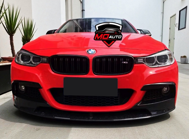 กระจังหน้าซี่คู่ดำล้วน BMW F30