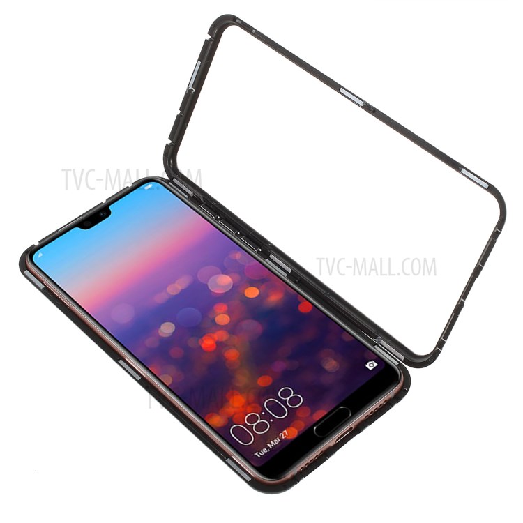 Case Huawei P20 / Pre-order * LUPHIE กรอบโลหะแม่เหล็กถอดออกได้ + กระจกนิรภัย *
