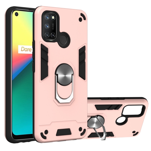 Case Realme C17/Realme 7i # Pre-Order * Armor Series PC เคสป้องกัน TPU พร้อมที่วางแหวน *