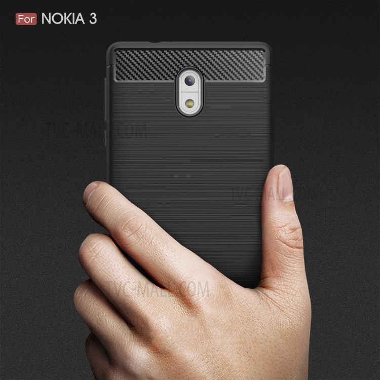 Case Nokia 3 / Pre-order * เคส TPU คาร์บอนไฟเบอร์ *