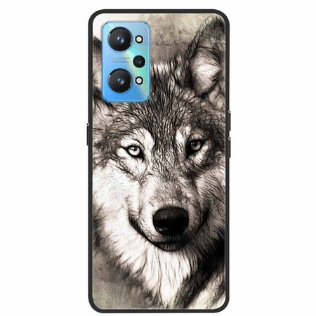 Case Realme C35 # Pre-Order * เคสพิมพ์ภาพสัตว์น่ารัก ยอดนิยมสีดำซิลิโคน *