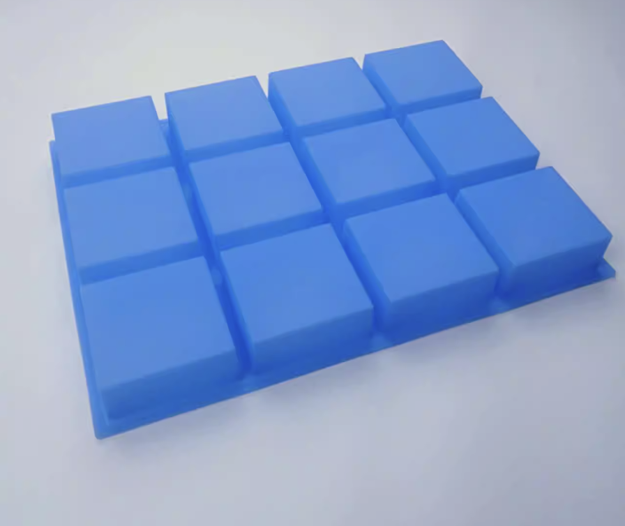 แม่พิมพ์ซิลิโคนสี่เหลี่ยมจัตุรัส 140g 7*7*3cm