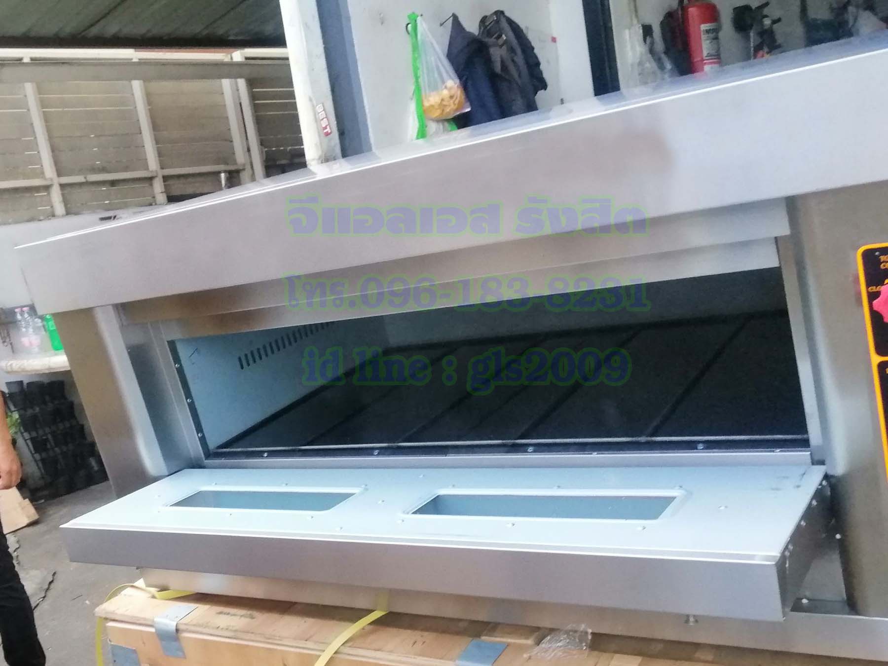 เตาอบแก๊สควบคุมด้วยไฟฟ้า2ถาด