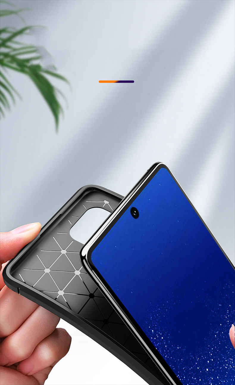 Case Samsung Galaxy S10 Lite / Pre-Order * คาร์บอนไฟเบอร์เนื้อทน เคส TPU อ่อนนุ่มยืดหยุ่นและทนทาน *