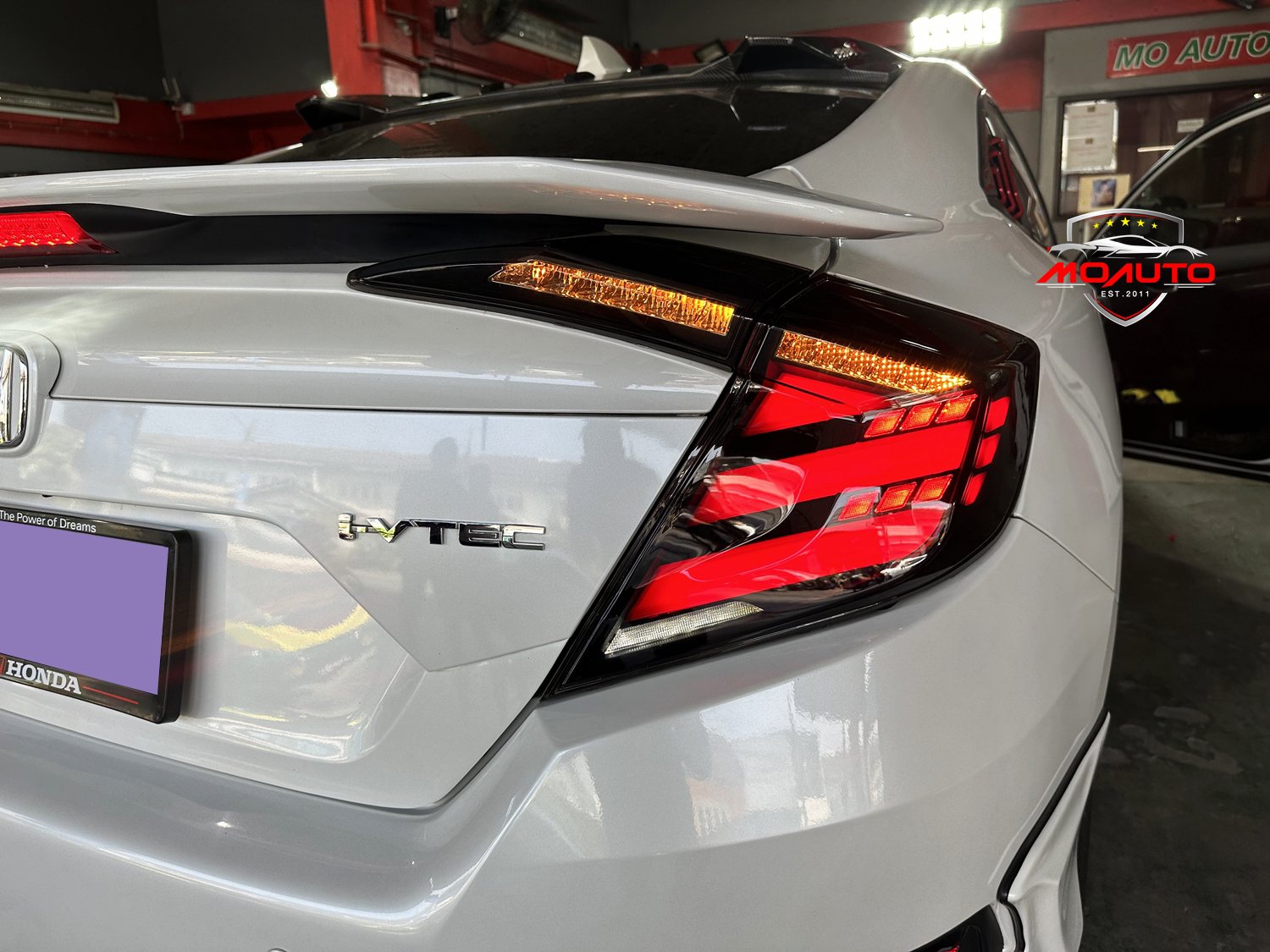 ไฟท้าย FULL LED ทรง MUGEN CIVIC FC 2016 - 2021