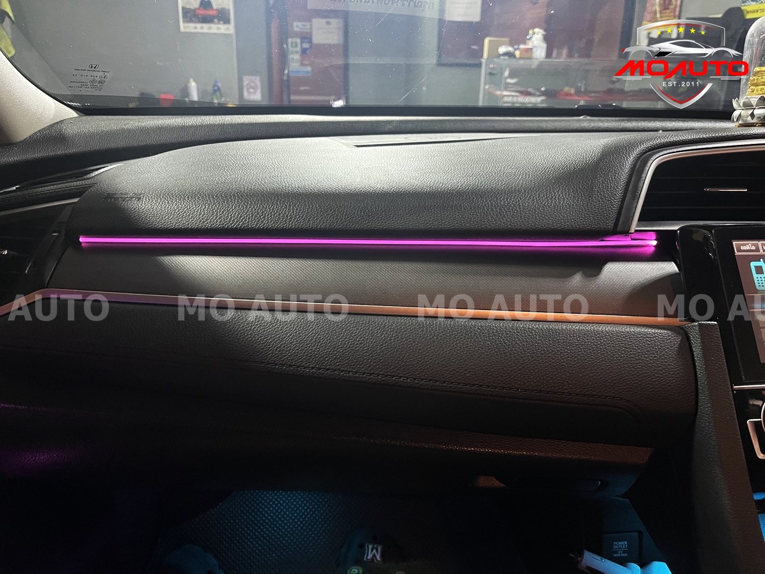 ไฟ Ambient light ตรงรุ่น V1 CIVIC FC / FK