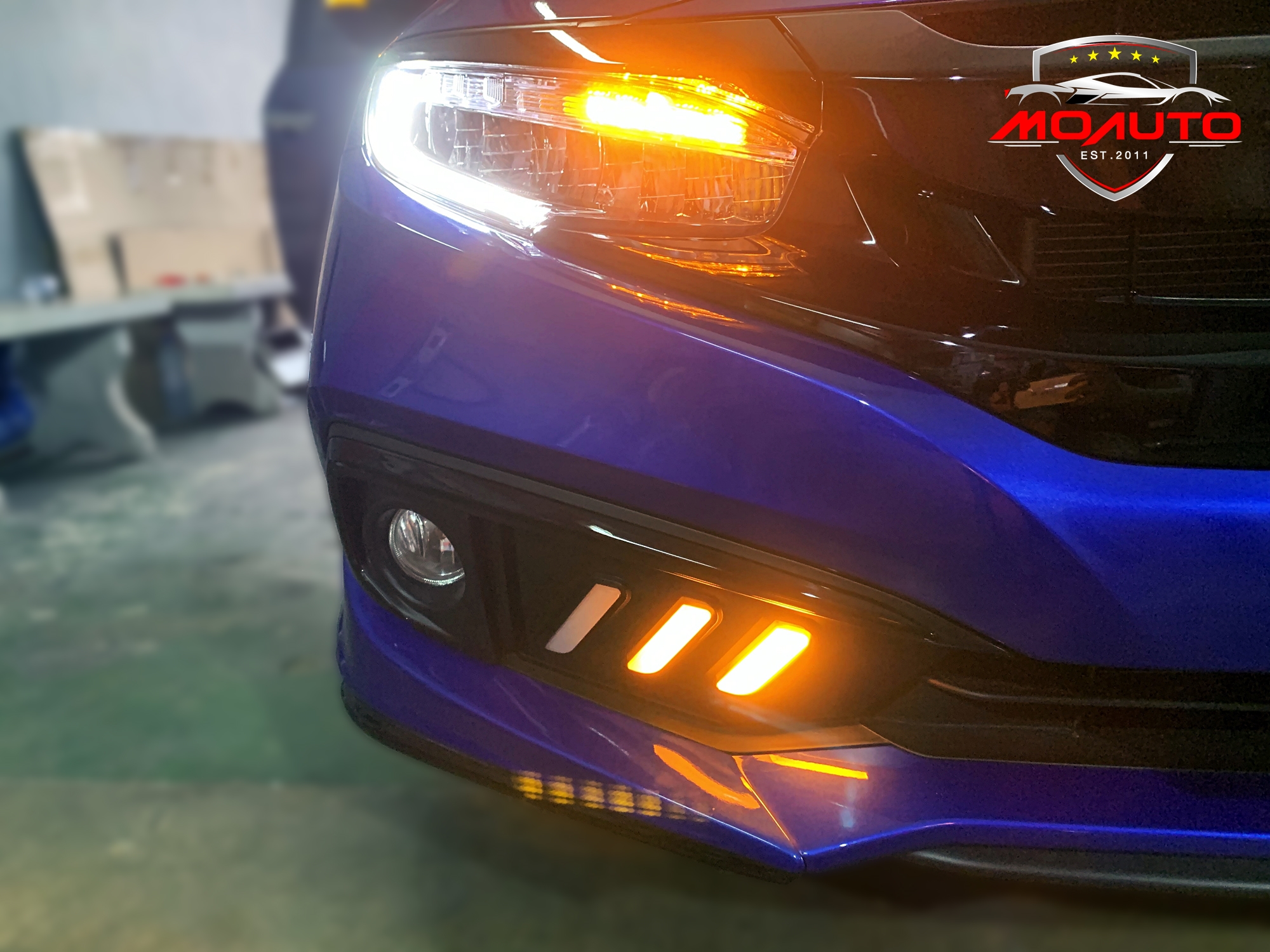 ไฟ Daylight ทรง Mustang CIVIC FC MC 2019-2021