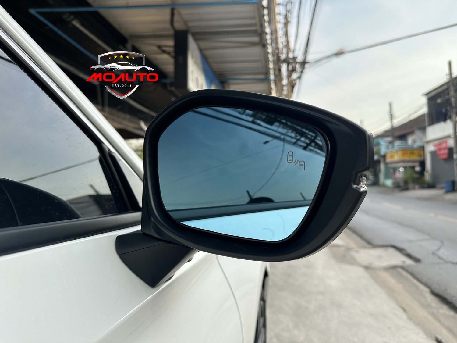 ชุดกระจกช่วยเตือนมุมอับสายตา V1 ( BSD ) CIVIC FE / FE e:HEV