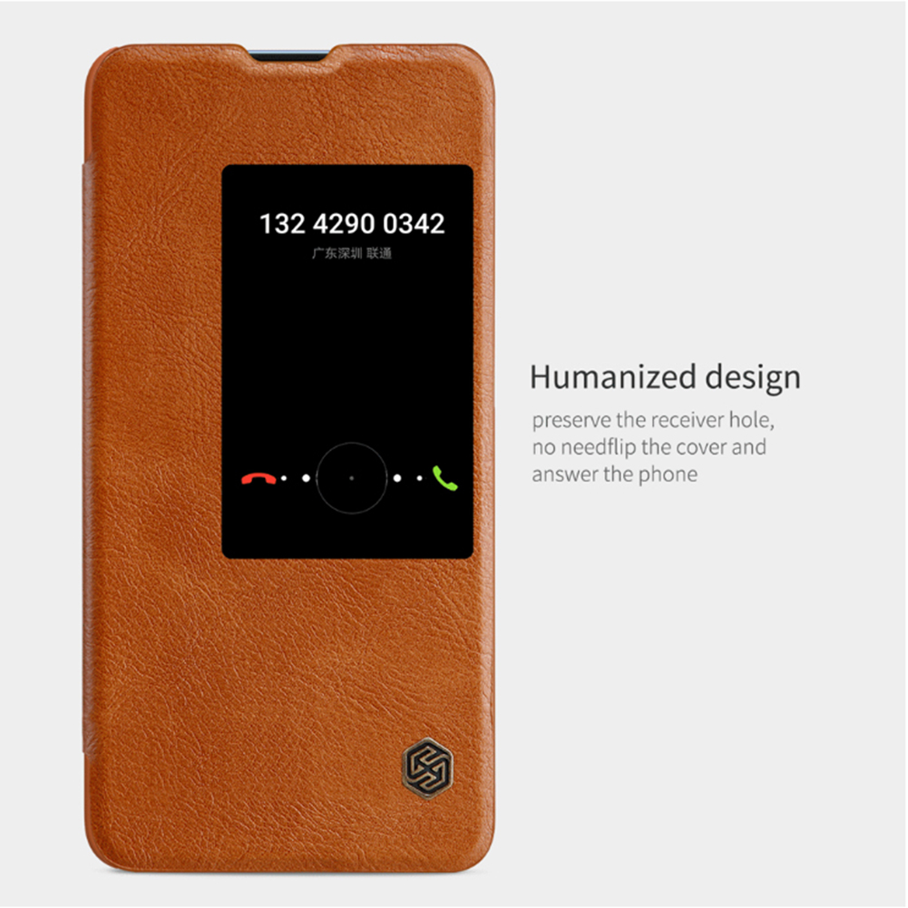 Case Huawei Mate 20 X / Pre-order * NILLKIN Qin ผลิตจากหนัง PU คุณภาพสูงเนื้อนุ่ม *