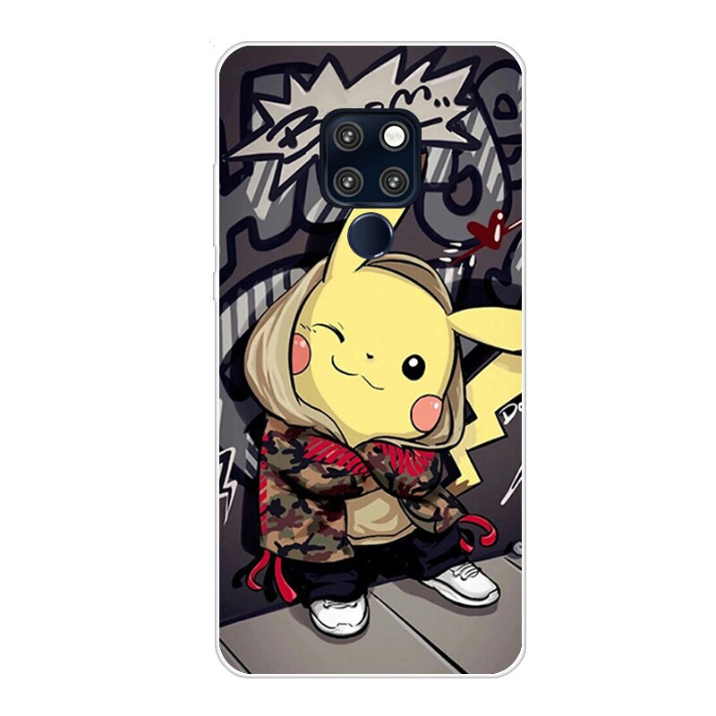 Case Huawei Mate 20 / Pre-order * เคส TPU ใสพิมพ์ลายการ์ตูนน่ารัก *