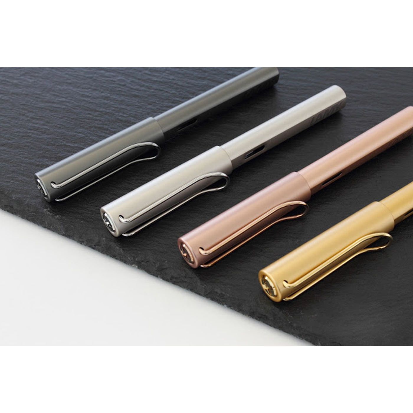 LAMY Lx SET of 4 fountain pens in luxury box