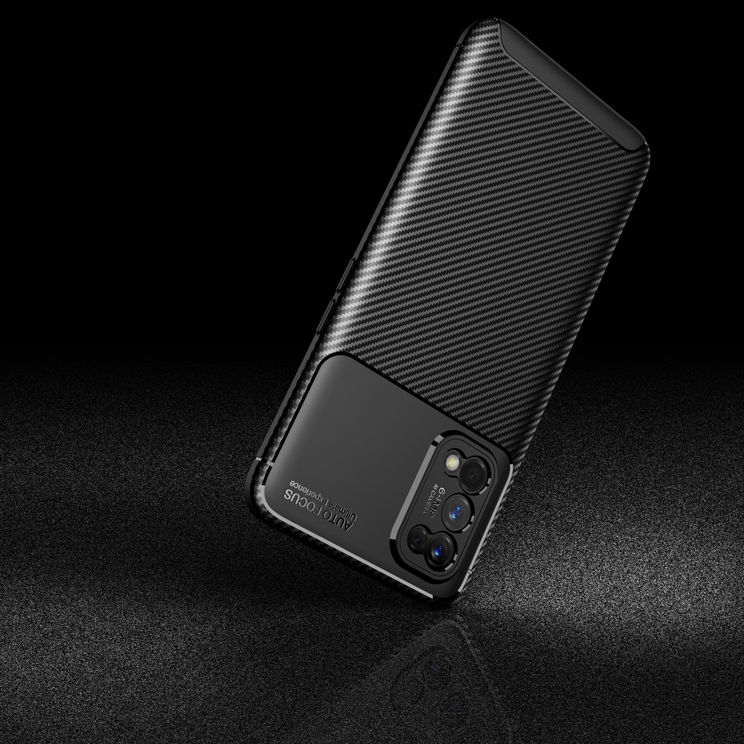 Case Realme 7 Pro / Pre-Order * เคส TPU นุ่ม ยืดหยุ่นและทนทาน เนื้อคาร์บอนไฟเบอร์ ดูดี สบายมือ *