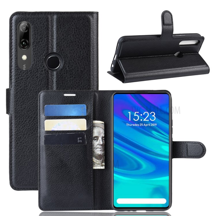 Case Huawei Y9 Prime 2019 / Pre-Order * เคสผิวลิ้นจี่กระเป๋าสตางค์ และช่องใส่เงินสด *