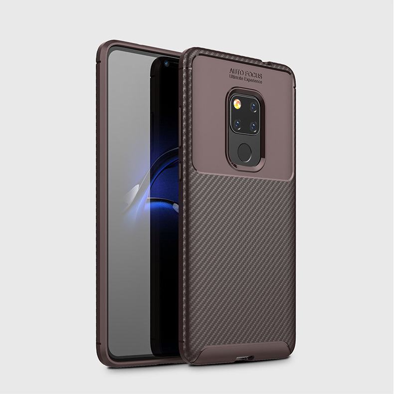 Case Huawei Mate 20 / Pre-order * เคสคาร์บอนไฟเบอร์ ซอฟท์ซิลิโคน *