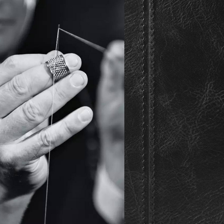 Case OPPO A15 / Pre-Order * เคสกันกระแทกเย็บลายวัวผิว PC + PU + TPU *