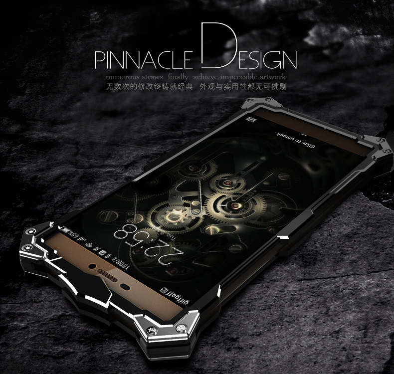Case Huawei P8 Lite / Pre-order * Zimon เคส Bumper โลหะอลูมิเนียม THOR IRONMAN *