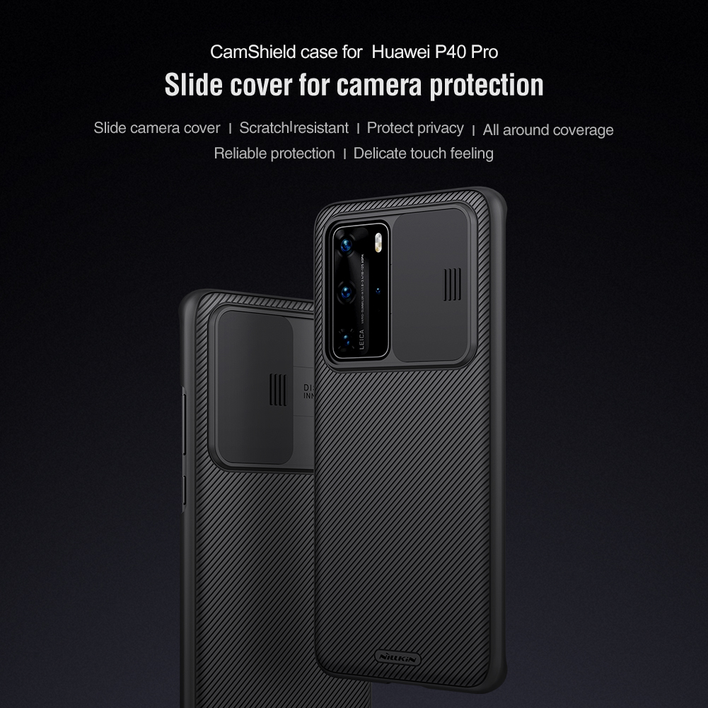 Case Huawei P40 Pro / Pre-order * NILLKIN เคส CamShield ฝาปิดสไลด์ช่วยปกป้องกล้องของคุณ พื้นผิวคลาสสิกสัมผัสที่ดี *