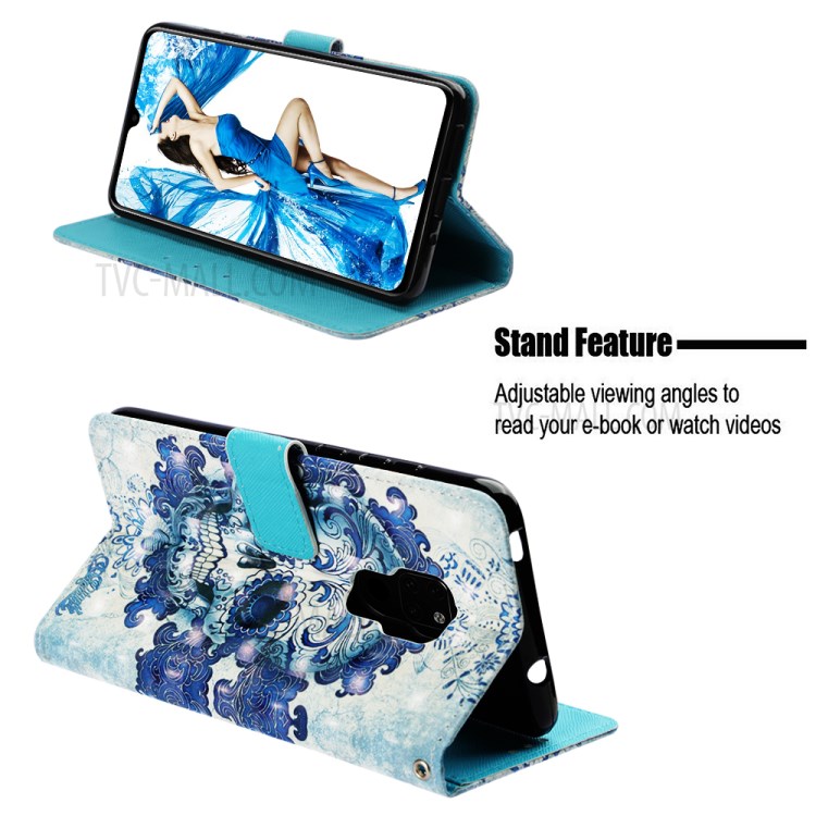 Case Huawei Mate 20 / Pre-order * เคสลายจุดไฟพิมพ์ลายปกหนัง PU *