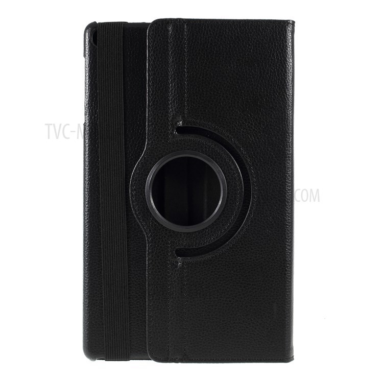Case Samsung Galaxy Tab A 10.1 (2019) / Pre-order * เคสลิ้นจี่เนื้อหนังป้องกันแท็บเล็ตปก [พร้อมขาตั้งแบบหมุนได้ 360 องศา] *