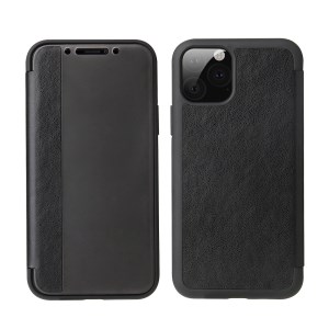 Case iPhone 11 Pro Max / Pre-order * เคสครึ่งดูหน้าต่างซองหนัง PU เคลือบ + PC back + TPU ให้การป้องกันทุกรอบ ระบบปิดแม่เหล็กดูดซับอัตโนมัติ *