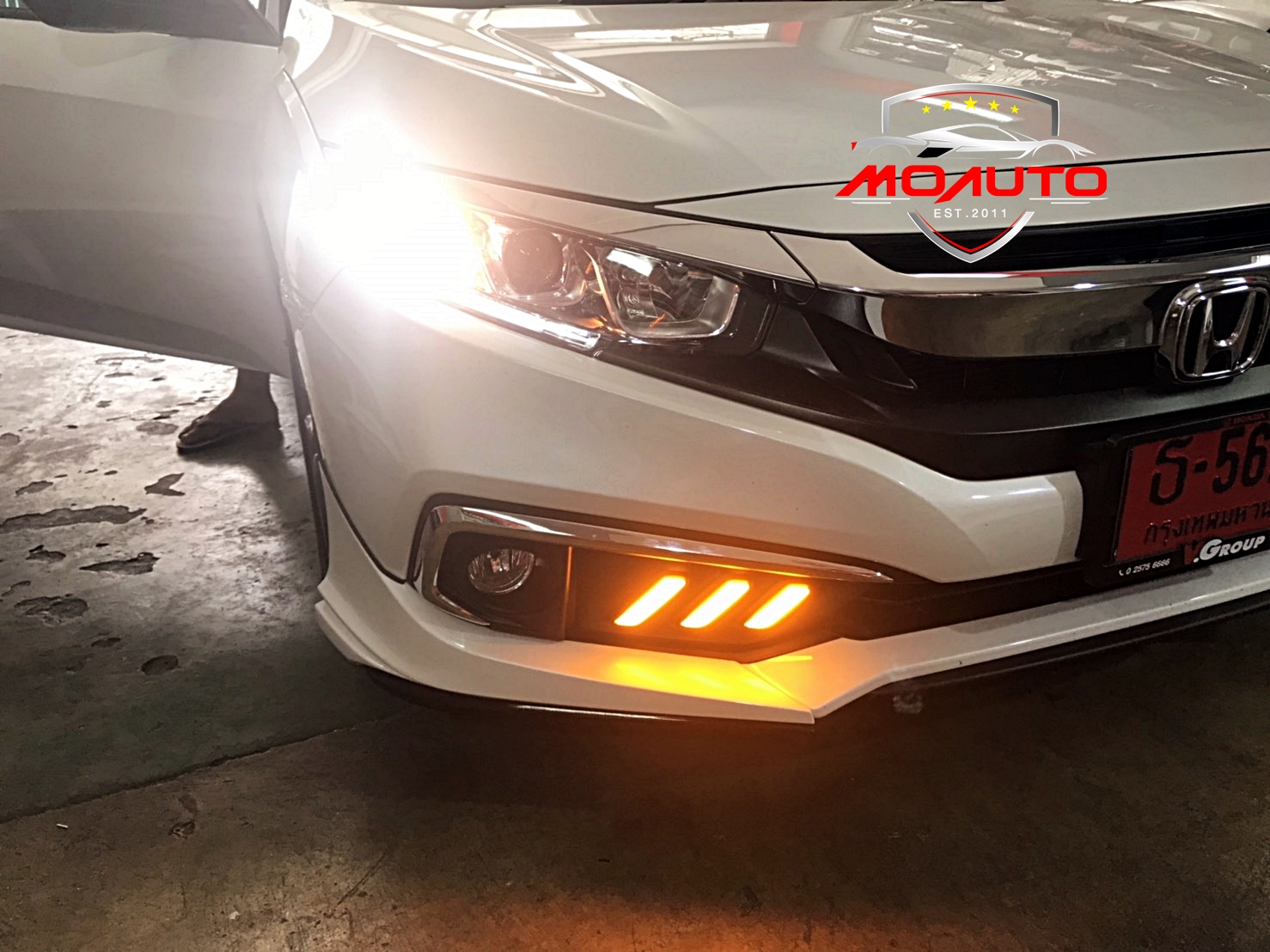ไฟ Daylight ทรง Mustang CIVIC FC MC 2019-2021