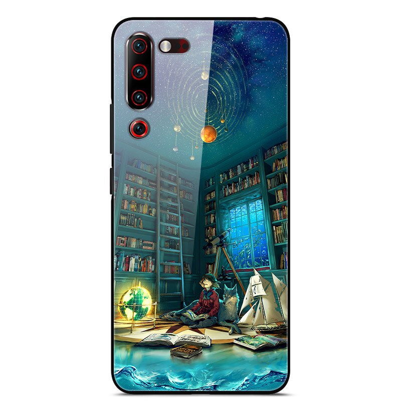 Case Lenovo Z6 Pro / Pre-Order * เคสแบบกระจกนิรภัย PC TPU กระจกหลังมีความแข็ง 9H ป้องกันรอยขีดข่วนและทนต่อการสึกหรอ *