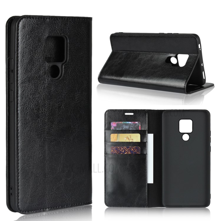 Case Huawei Mate 20 X / Pre-order * Crazy Horse ปกหนังแท้กระเป๋าสตางค์ *