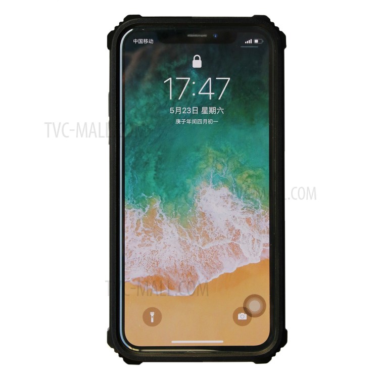 Case iPhone X, iPhone XS / Pre-Order * เคสกันกระแทกแบบไฮบริดขาตั้งพร้อมแผ่นโลหะแม่เหล็ก *