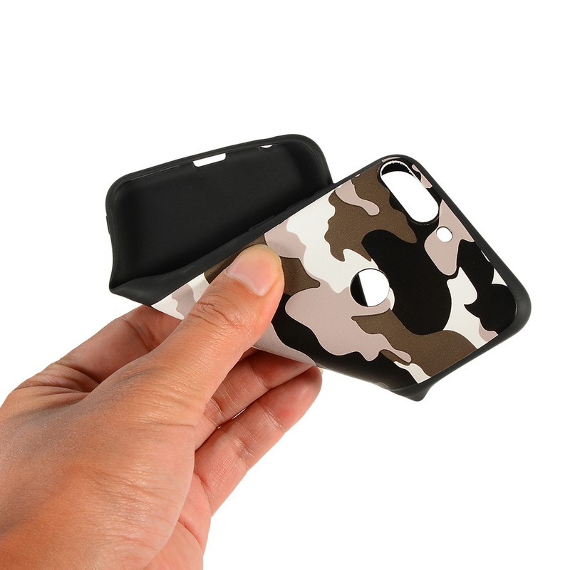 Case Huawei Y7 Pro 2018 / Pre-order * เคส TPU ลายพรางไฮบริด *