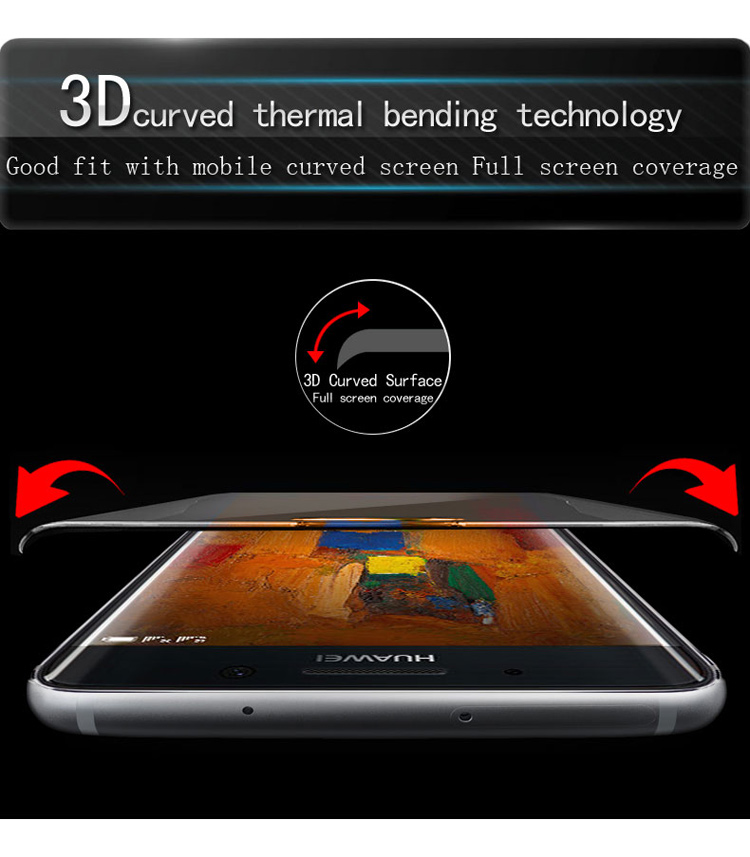 กระจกนิรภัย Huawei Mate 9 Pro / Pre-order * IMAK 3D โค้ง กันรอยเต็มหน้าจอที่มีคุณภาพสูง *