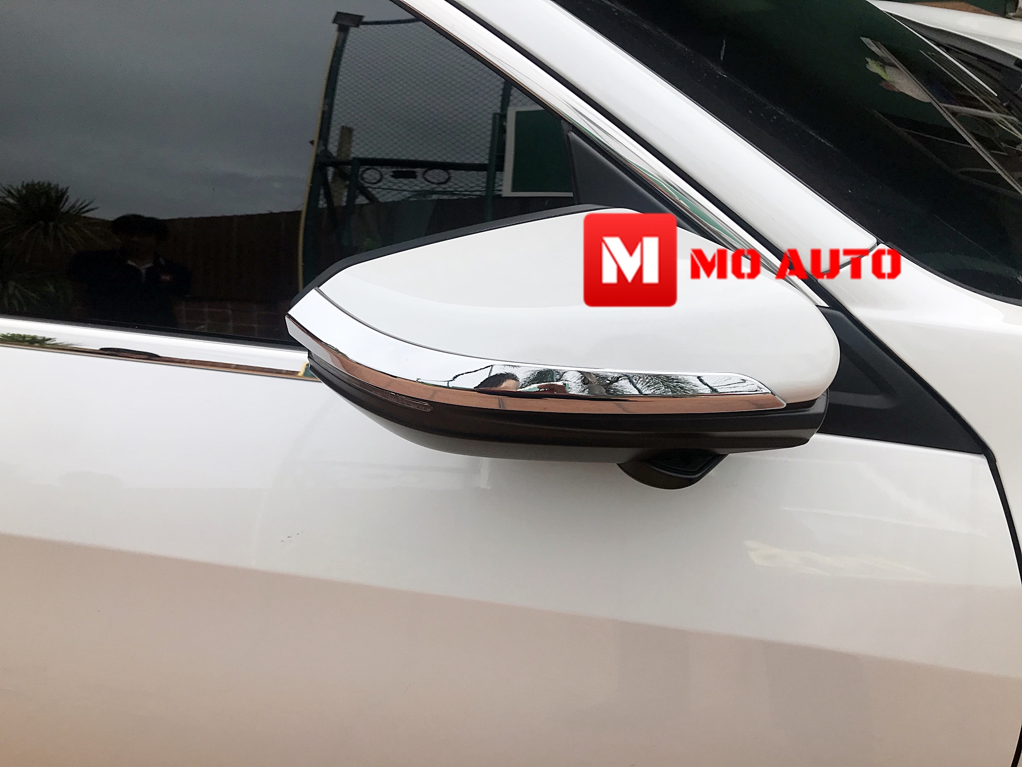 คิ้วกระจกมองข้างโครเมียม CIVIC FC/FK