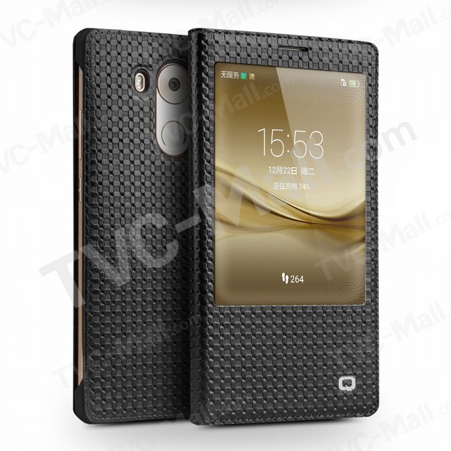 Case Huawei Mate 8 / Pre-order * QIALINO หนังวัวแท้ ปลุกอัตโนมัติขึ้น / ฟังก์ชั่นการนอนหลับ *