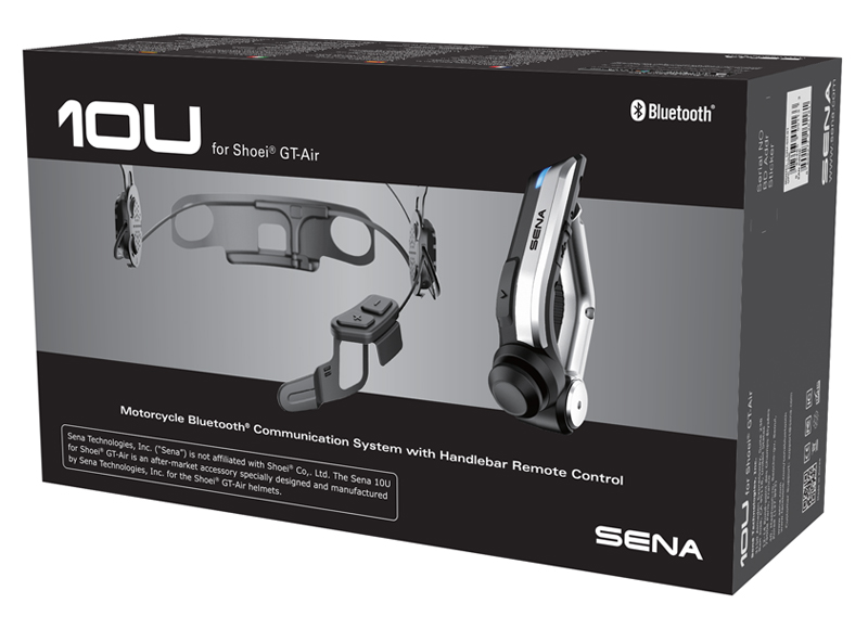 10U FOR SHOEI® GT-AIR SINGLE PACK