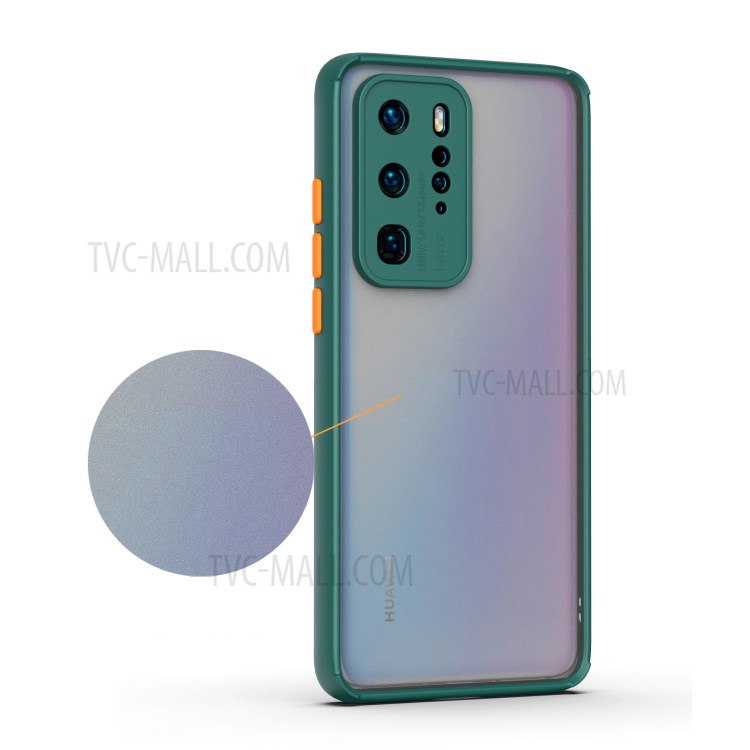 Case Huawei P40 Pro / Pre-order * เคส Soft TPU ขอบ 2 สี + Matte PC Back ไฮบริด *