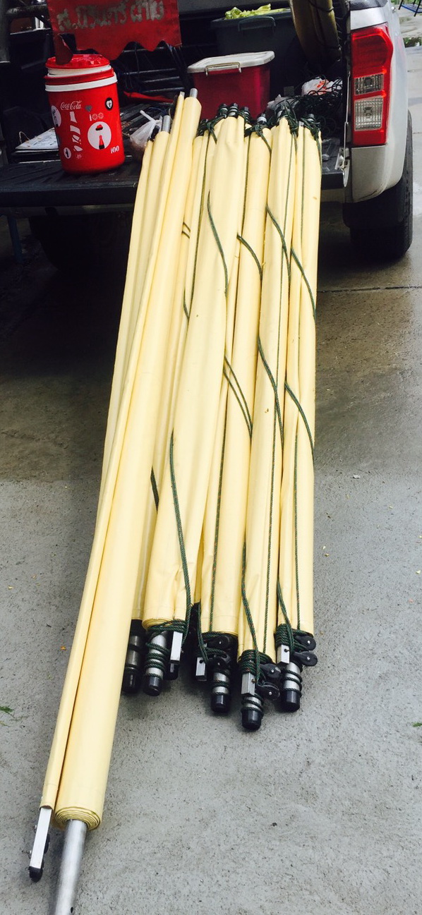 ผ้าใบชักรอก กว้าง 1เมตร สูง 6เมตร (ไม่รวมเสาค้ำ) กันสาดผ้าใบ ชักรอกผ้าใบ ผ้าใบม้วนขึ้นลง ผ้าใบม้วนเก็บได้ มีทุกสี 1m x 6m