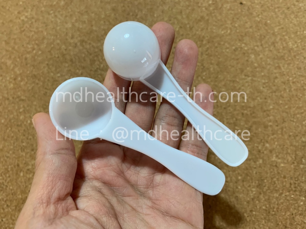 ช้อนตวง5กรัม/10ml.(cc.) ยาว9.5cm (10ชิ้น ชิ้นละ3บาท) บรรจุ1ชิ้น/ซอง