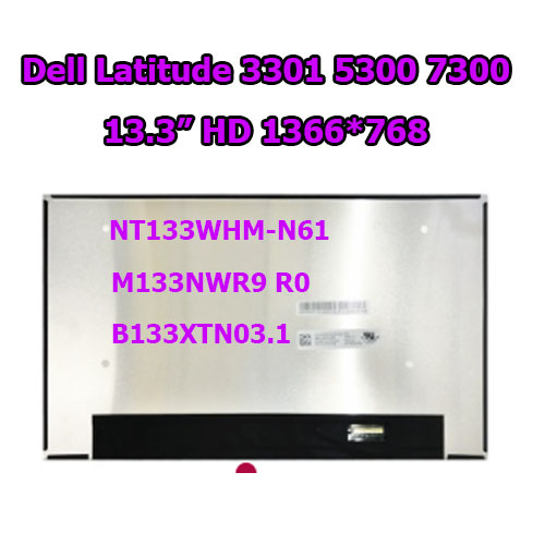 จอโน๊ตบุ๊ค Dell Latitude 5300 7300 3301 13.3นิ้ว