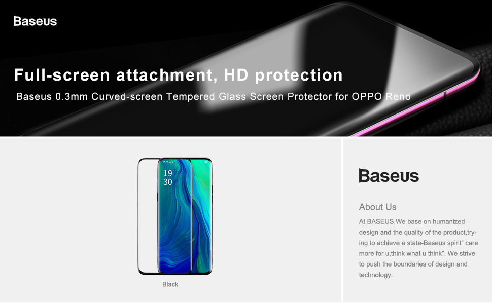 กระจกนิรภัย OPPO Reno 10x Zoom / พรีออเดอร์ * IMAK Pro+ Full ผิวโอเลฟิบิกได้อย่างมีประสิทธิภาพป้องกันคราบน้ำมันความรู้สึกสัมผัสที่ราบรื่น *