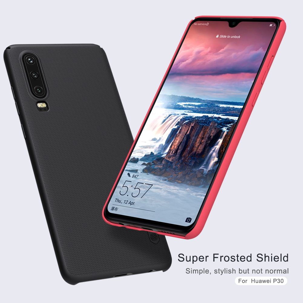 Case Huawei P30 / Pre-Order * Nillkin super frosted shield คุณภาพสูง ผลิตจากวัสดุ PC นำเข้าและขึ้นรูปด้วยการฉีดที่มีความแม่นยำสูง *
