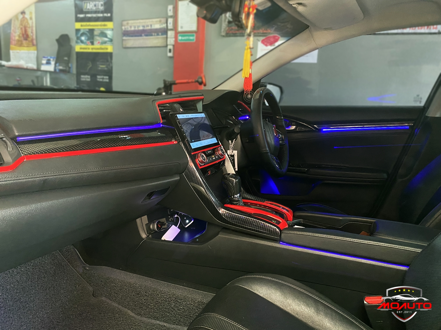 ไฟ Ambient light ตรงรุ่น V1 CIVIC FC / FK